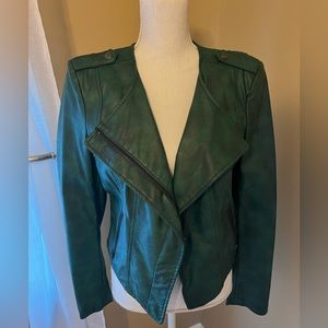 Bar III Faux Leather Jacket